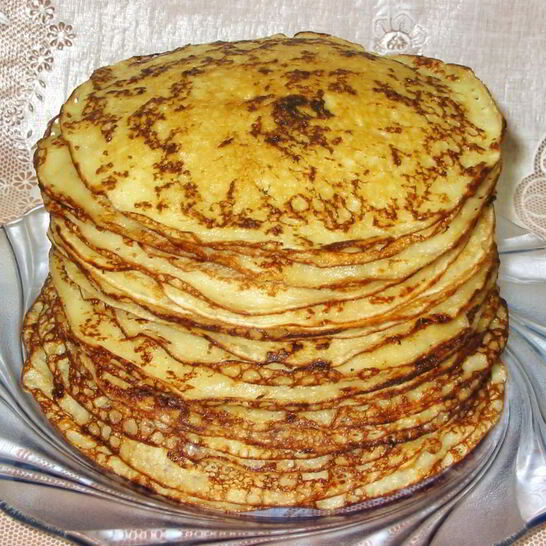 Рецепт тонкие блины