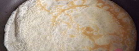 тонкие французские блинчики. Шаг 7