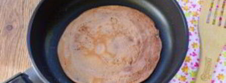 вкусные шоколадные блины. Шаг 4