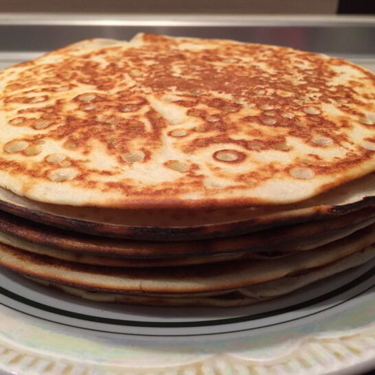 Рецепт воздушные тонкие блины на молоке