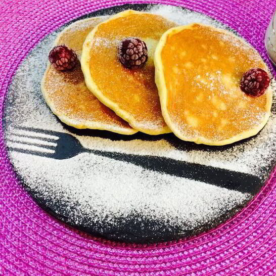 Рецепт воздушные творожно-апельсиновые панкейки