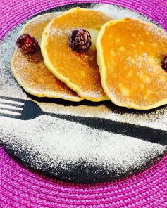 Воздушные творожно-апельсиновые панкейки