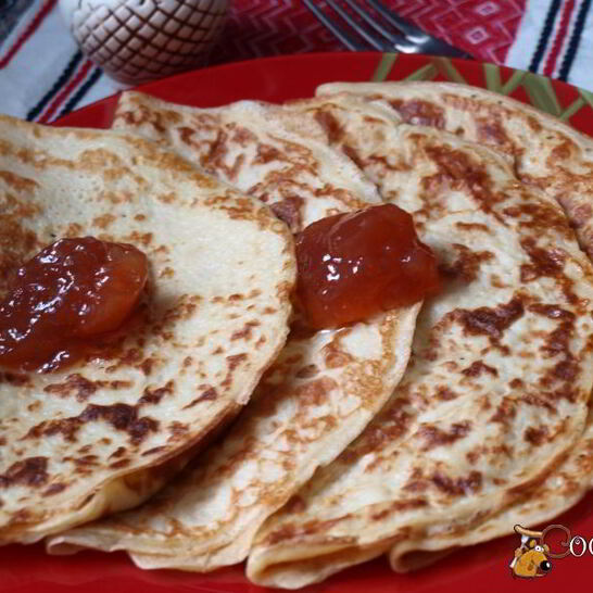 Рецепт заварные блины на кефире