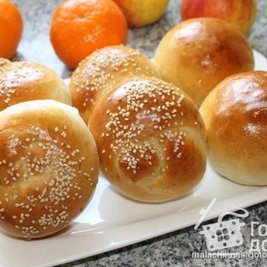 Рецепт булочки к завтраку