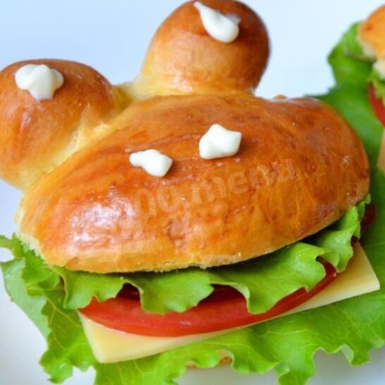 Рецепт булочки лягушки