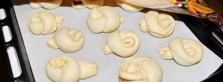 булочки на кефире в духовке. Шаг 8