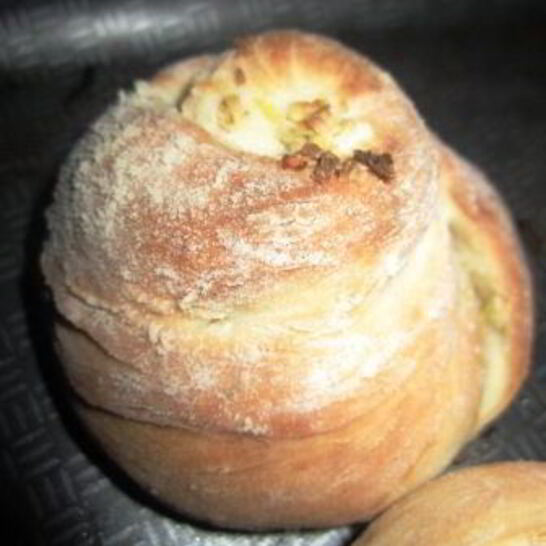 Рецепт булочки с имбирем и кокосовым маслом