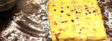 булочки с клюквой и лимоном. Шаг 3