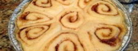 булочки с корицей и сливочной поливкой. Шаг 10