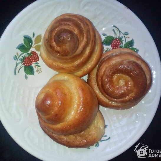 Рецепт булочки с корицей