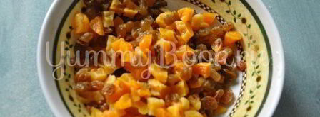 булочки с курагой и изюмом. Шаг 2