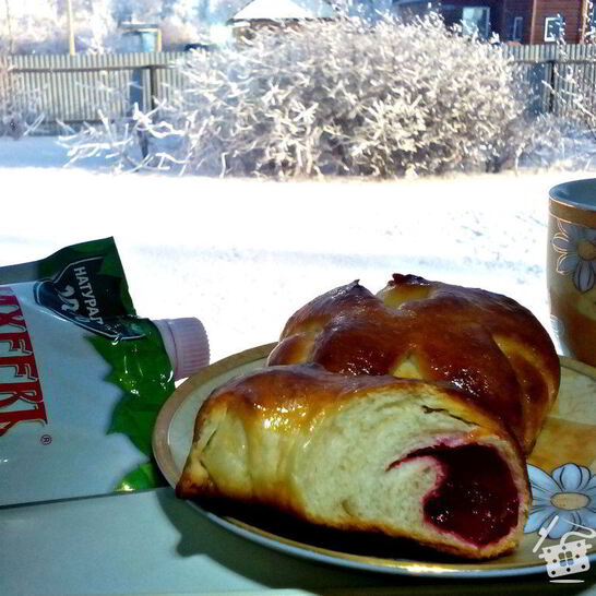 Рецепт булочки с начинкой