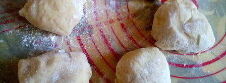 булочки с начинкой. Шаг 4