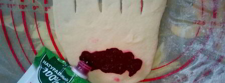 булочки с начинкой. Шаг 7