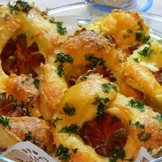 Рецепт булочки с сосисками