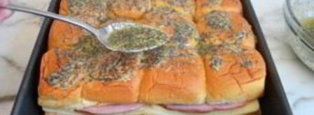 булочки с сыром и ветчиной. Шаг 4