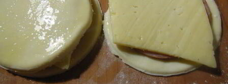 булочки с ветчиной и сыром. Шаг 3