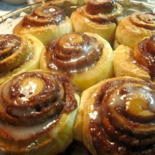 Рецепт булочки сдобные с корицей