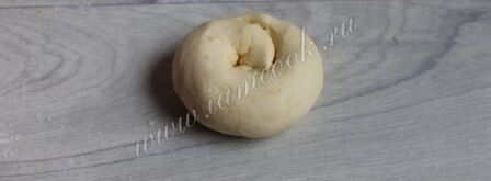 булочки улитки с сыром. Шаг 4