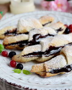 Круассаны с нутеллой