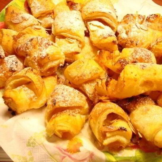 Рецепт круассаны с повидлом