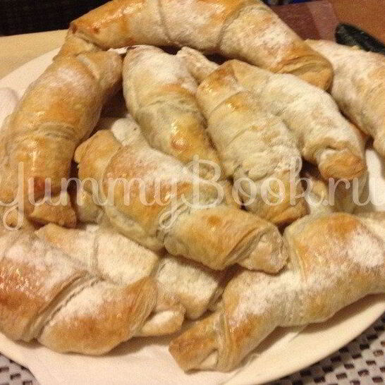 Рецепт круассаны с шоколадом и апельсиновой цедрой