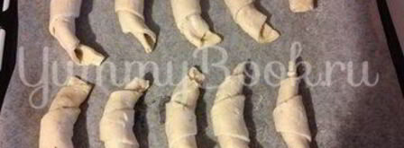 круассаны с шоколадом и апельсиновой цедрой. Шаг 5