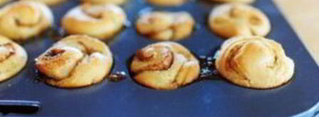 мини-булочки с орехами. Шаг 7