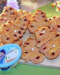 Рождественские булочки-елочки