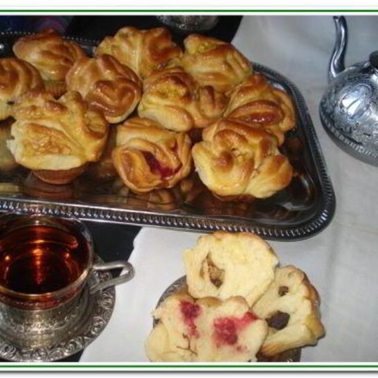 Рецепт сдобные булочки с разной начинкой