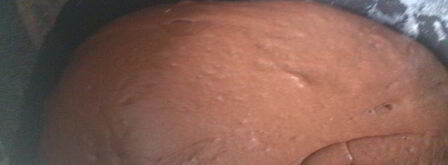 шоколадные булочки с начинкой. Шаг 2