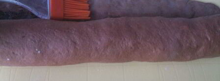 шоколадные булочки с начинкой. Шаг 6