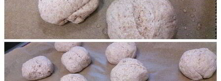 творожные булочки на цельнозерновой муке. Шаг 4