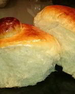 Творожные булочки с шафраном