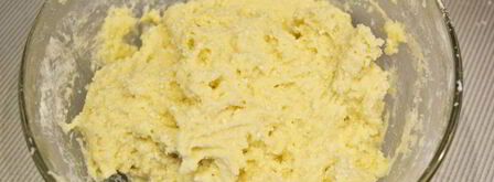 творожные булочки с шоколадом. Шаг 5