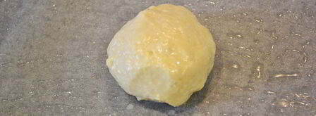 творожные булочки с шоколадом. Шаг 8