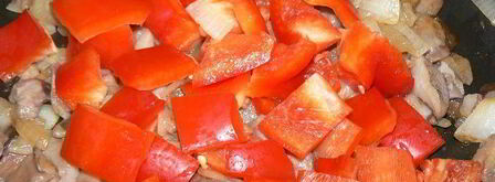 ужин в хлебной булочке. Шаг 3