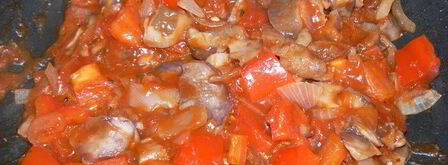 ужин в хлебной булочке. Шаг 5