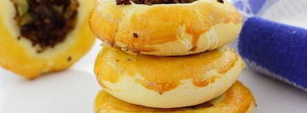 ватрушки с мясом. Шаг 11