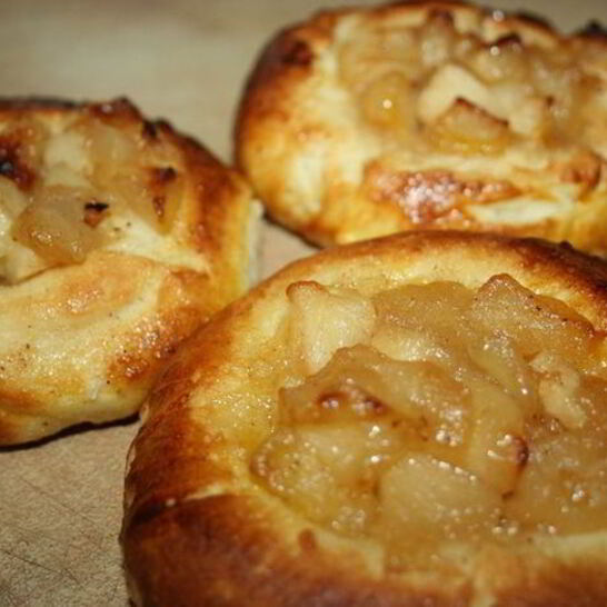 Рецепт яблочные ватрушки