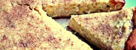 заливная ватрушка с бананами. Шаг 11