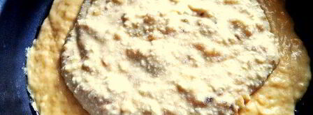 заливная ватрушка с бананами. Шаг 7