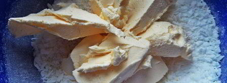 быстрый кокосово-шоколадный рулет. Шаг 8