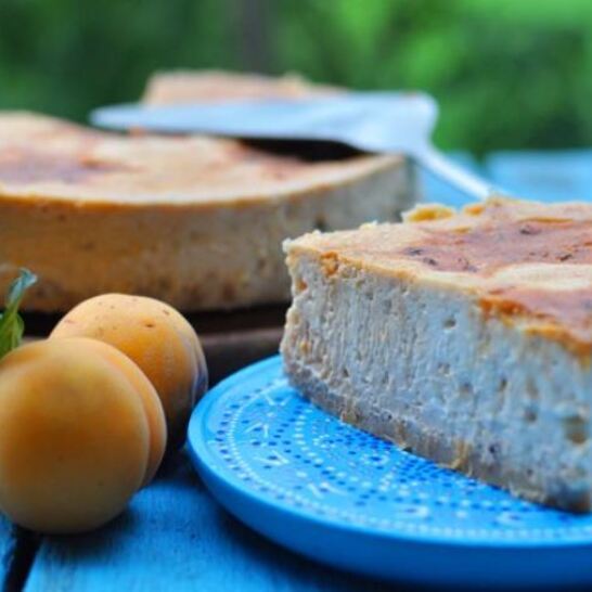 Рецепт абрикосовый чизкейк-запеканка