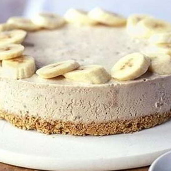 Рецепт банановый чизкейк без выпечки