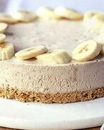 Банановый чизкейк без выпечки