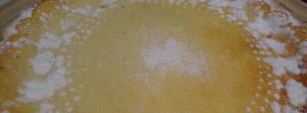 чизкейк из творога с черничным топпингом. Шаг 8