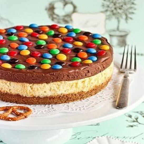 Рецепт чизкейк на соленых крендельках