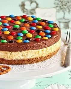 Чизкейк на соленых крендельках