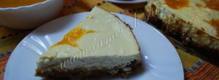 чизкейк с абрикосами. Шаг 10